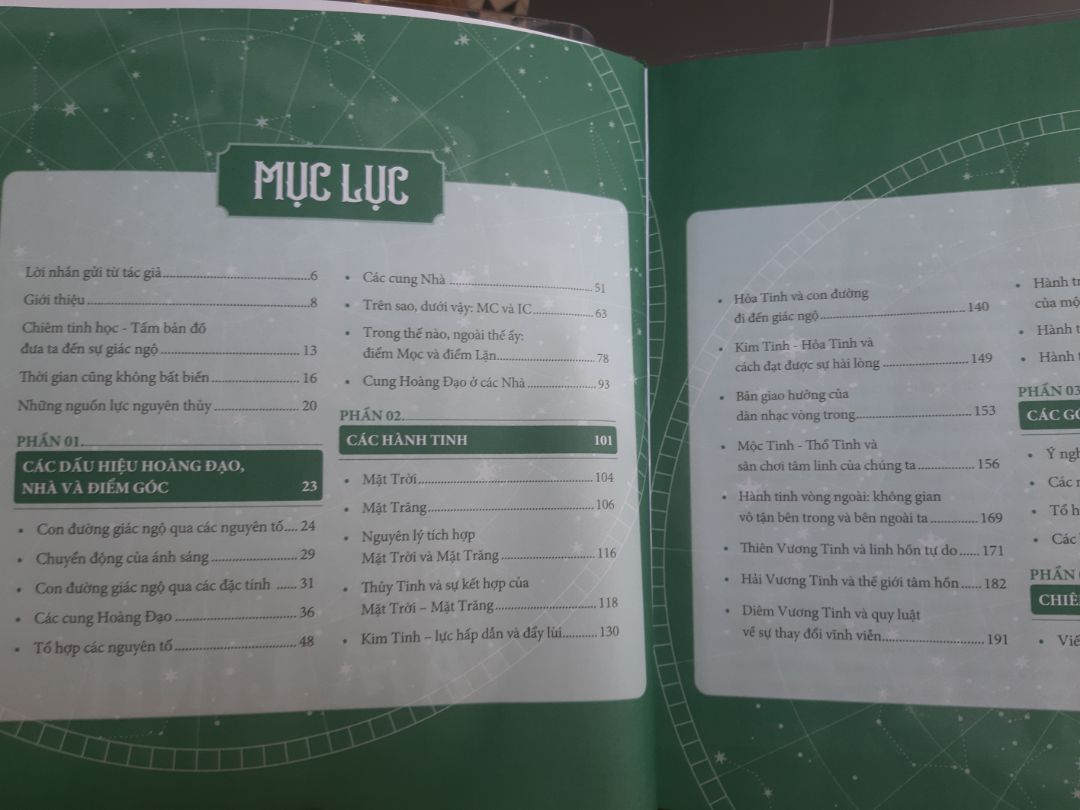 Sách viết khá hay, dễ hiểu, ở góc độ tâm linh chứ không đi và chiêm tinh học chi tiết. Mua sách còn có quà tặng kèm là 1 quyển sách nhỏ và 1 chai nước rửa tay.