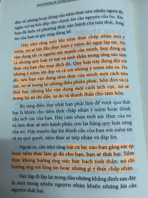 / Mình cũng là 1 ng hay lo lắng và dễ bị stress mỗi khi gặp những áp lực lớn. Sau khi đọc "Sức mạnh của tiềm thức", mình hiểu đc những nguyên nhân tới đâu và cách khắc phục. 1 cuốn sách tâm lý với những kiến thức hay đáng để đọc. Sản phẩm mới hoàn toàn và tiki giao hàng nhanh.