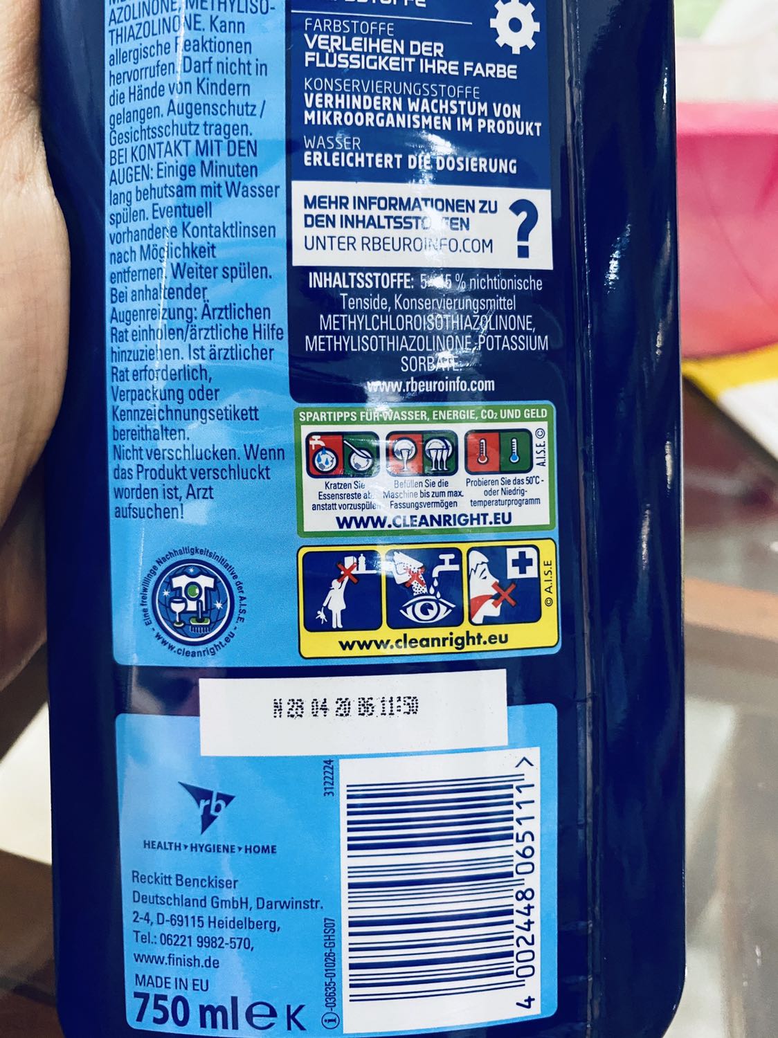 Giao cực nhanh, đặt chiều qua sáng nay có. Đang dùng viên rửa finish,dầu bóng hãng khác,giờ mới thử dầu bóng của finish. 5 sao vì giao nhanh và shop trả lời nhanh! Cám ơn!