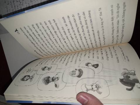 Sách có khá nhiều hình minh họa,đóng hàng cẩn thận có bọc đàng hoàng nhưng mà hơi nhỏ và mỏng khá ổn