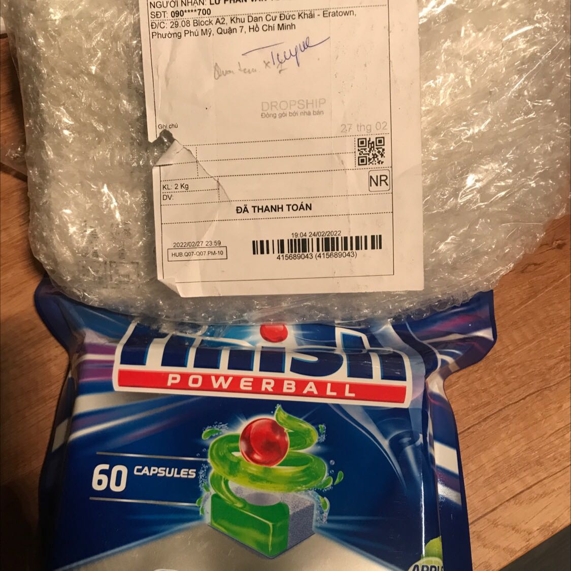 Quảng cáo Quantum Max mà giao Quantum. Không chấp nhận được.