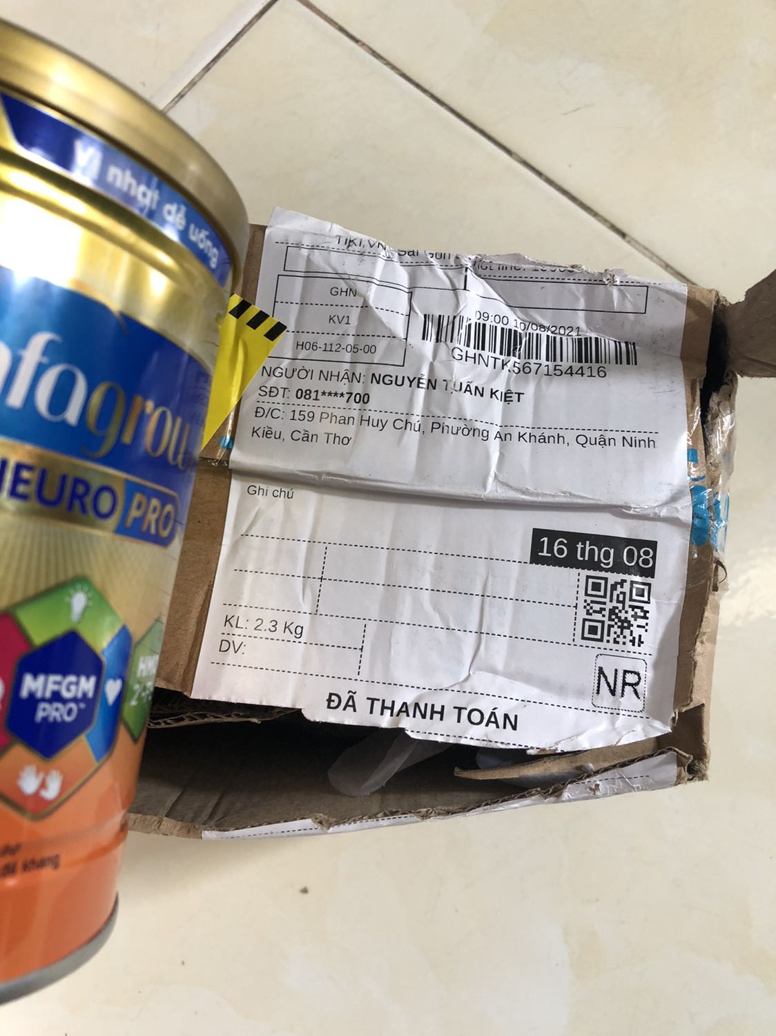 Đặt mua loại 2,2kilogram, đã thanh toán 1 triệu 61 ngàn đồng. 
Giao hộp 400gram mà ở ngoài kiện hàng dám ghi là 2,3kg. Đã vậy còn giao hàng trễ 4 ngày.
Mùa dịch này khổ lắm rồi. Làm ơn làm ăn đàng hoàng đi Tiki.
Ôi thua xa lazada.