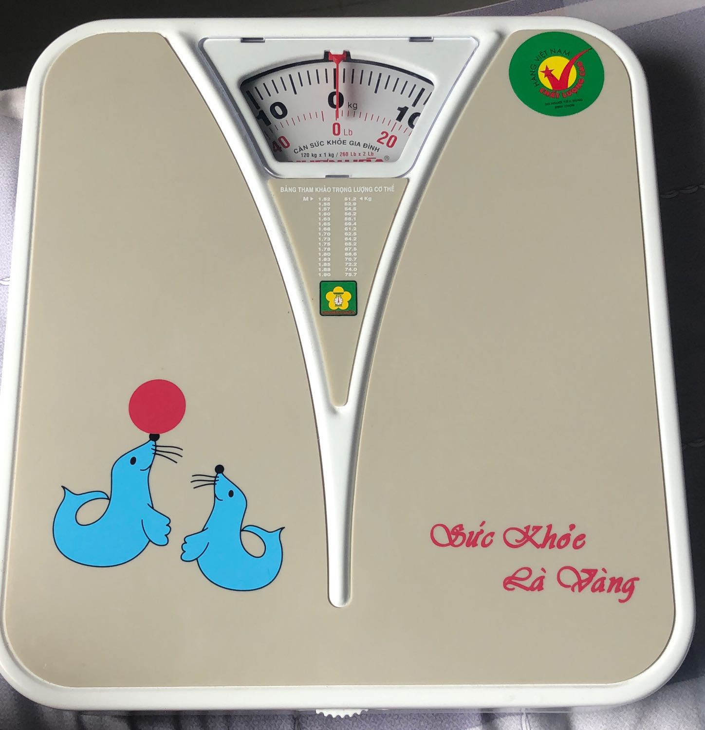 Sản phẩm rất tốt, nhà luôn dùng Nhơn Hoà các loại cân :)