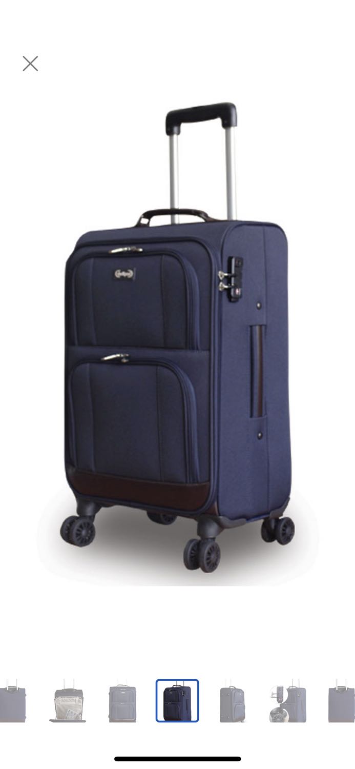 Không có tay cầm ngang như hình sản phẩm đăng . Đường trang trí viền da không phải bằng vải nên sợ sử dụng thời gian lớp da bị bong tróc