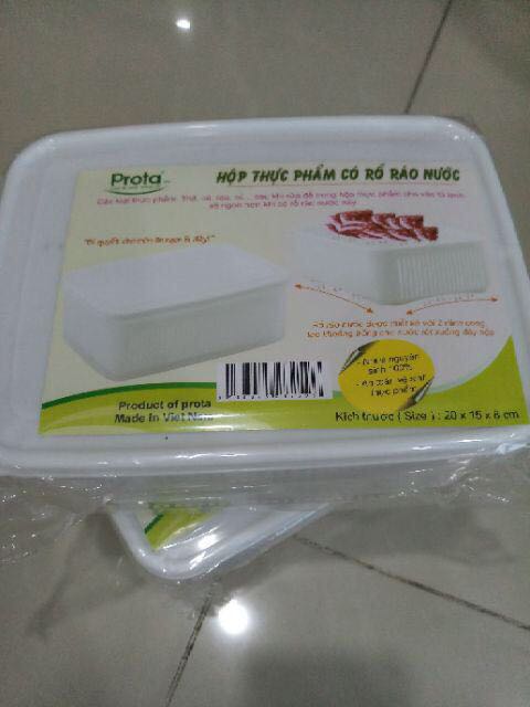 Hộp hình thức đẹp, chắc chắn, đủ để đựng chanh ớt hoặc rau hành ngò; nhưng mà trữ đông cho một bữa ăn gia đình 3-4 người lớn thì vừa. Tuy nhiên, giá so với *** thì cao hơn nhiều vì bên đó combo 2 hộp như thế này chỉ dao động 75k -85k nên cả phí ship nữa vẫn rẻ hơn :(.