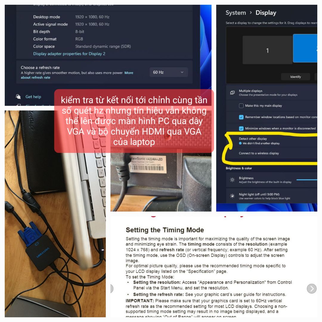 Hành trình đối với chiếc cáp HDMI to VGA này quả thực với mình là cũng rất rất thú vị. 
Mục đích là mình dùng thêm 01 màn hình từ laptop sang màn hình PC cũ. Vốn dĩ để nhìn bảng biểu làm việc từ màn 14” qua màn 21”, dùng song song 2 màn cho thuận tiện, ấy vậy mà tìm hiểu kỹ càng, đảm bảo chuẩn phương thức kết nối là tìm dây HDMI của laptop qua VGA của màn. Rồi đắn đo chọn lựa hàng vention cho đảm bảo ngon lành, tốc độ truyền tải nó nhanh nó nét. Ấy thế mua, xuống tiền mua, nhận hàng rồi. Hàng đảm bảo chuẩn chính hãng, đắt hơn chút so với mua từ nước ngoài về, cũng là shop chính hãng, đặt từ một sàn t.m.đ.t khác. Nhưng để tiện, nhanh đáp ứng kịp thời nhu cầu, sẵn tiện khi ấy astra đang lên, hồi bữa có mua đc ít astra rẻ, mình đổi ra xu, rồi kẹp thêm thanh toán tiki xu, giá chỉ còn ~80k ( từ niêm yết – giảm giá – tiki xu). Nhưng đời hổng là mơ, khi đã bóc hàng, cắm dây, đảm bảo cắm chặt đàng hoàng, thế nhưng tín hiệu ko lên, mặc dù khi cắm cáp thì màn hình ở laptop vẫn chớp nháy (theo tư vấn từ shop thì tức là con chíp của dây cáp vẫn nhận, cáp vẫn sống) , thế tại sao lại ko lên được màn hình. Mình thử đổi qua cáp VGA khác, cũng ko ăn thua. ( cáp VGA này vẫn đang hoạt động bthuong nhé). Bữa sau, khi đem cả lap cả bộ dây HDMI to VGA (màu đen) qua shop để *** và đổi qua loại dây có hỗ trợ nguồn +audio (màu trắng) thì đã nhận rồi. Bởi vậy bạn nào có ý định, thì cũng xem xét ví dụ mình gặp phải, để dự phòng tình huống có thể xảy ra nhé. Chốt lại shop đồng ý đổi và mình thanh toán thêm 100k giá chênh giữa loại HMDI to VGA có audio và không có audio. Các bạn có thể xem thêm review từ mình cho các sản phẩm khác ở trang cá nhân tiki https://tiki.vn/feed/profile/21579466*** nhé.