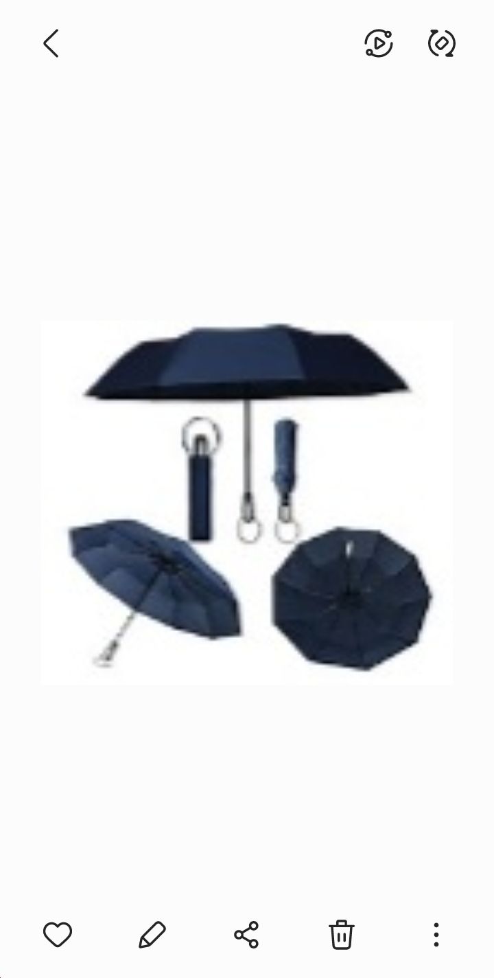 Đặt dù chỉ bấm một lần tự động bung dù . Ngược lại giao dù , làm 2 động tác dù mới chịu bung hết . Giống ý treo đầu dê mà bán thịt *** vậy , nhà bán hàng nên coi kỹ lại đơn đặt hàng trước khi giao cho khách nhé.