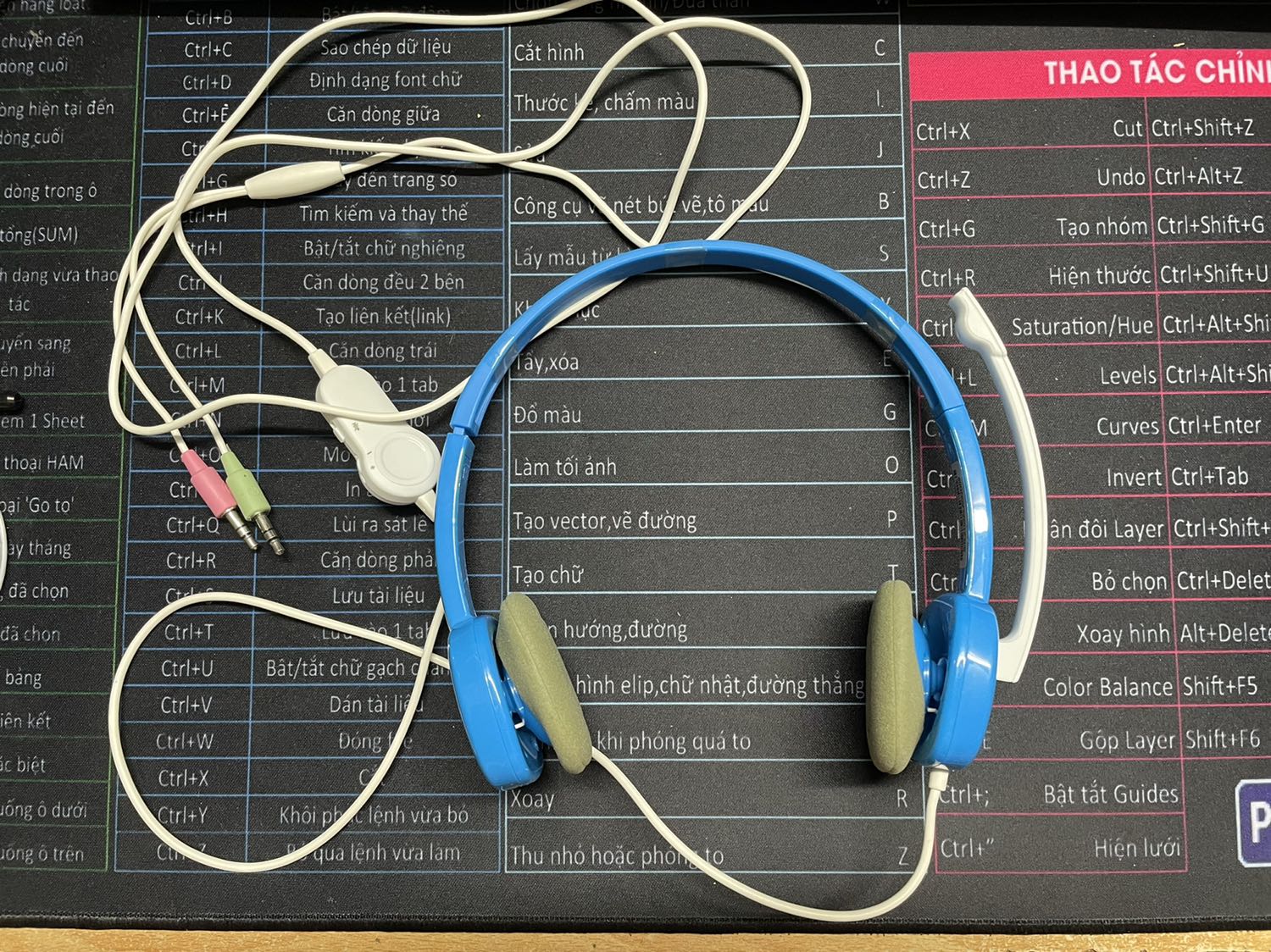 Tai nghe và mic chất lượng tốt, có 2 chân cắm, phù hợp với máy tính xách tay.
Do dùng khớp ốp tai nên tai nghe lỏng, dễ tuột