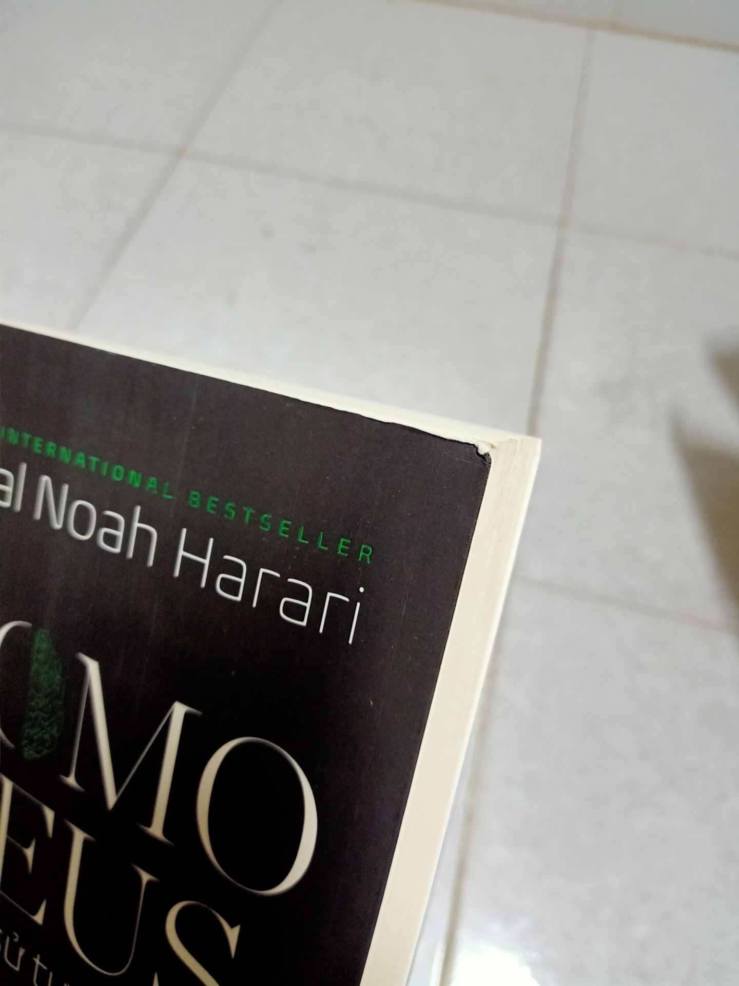 Bìa sách hơi cũ, bị móp và tưa bìa nhẹ, gáy bìa đóng cũng không được đẹp như cuốn Sapiens (khác nxb), keo dán lem nhem, lật giở có cảm giác gãy (nhưng bên trong thì gáy sách ổn, lật giở khá nhẹ). 
Chưa đọc nội dung nhưng có nhiều người recommend nên đặt mua. 
Tiki giao hàng nhanh.