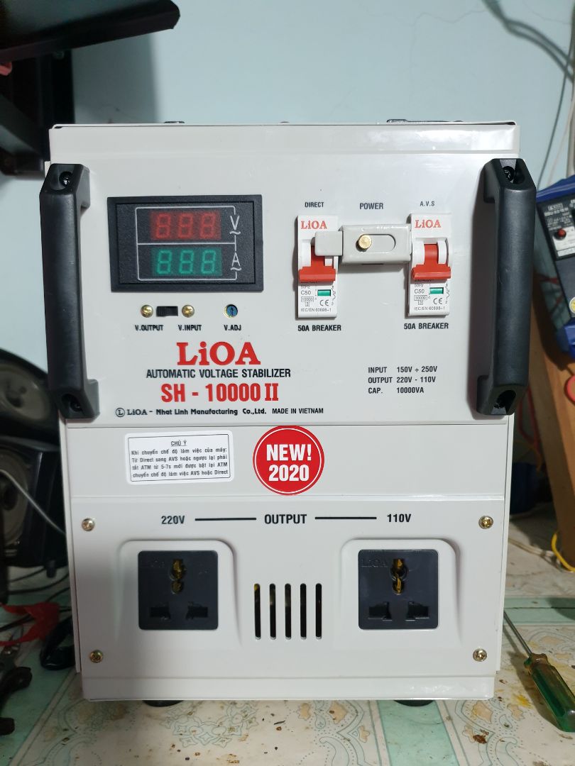 Sản phẩm sau khi đấu vào điện nhà để dùng liên tục sập aptomat,bật lên chút lại sập không dùng được kể cả khi chuyển sang bật aptomat DIRECT vẫn nhảy không dùng được