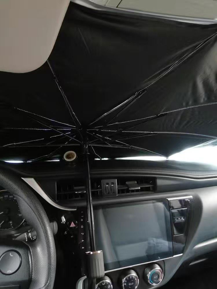 Đóng mở dễ dàng, chất dày dặn che nắng tốt. Dùng xong cất đi khá tiện, bao da xịn. Nói chung rất tiện và hiệu quả