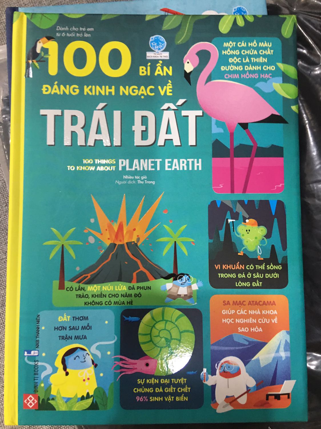 Sách hay, hình vẽ sinh động, hấp dẫn; giấy dày dặn, bìa cứng.
Tiki giao hàng nhanh, đóng gói cẩn thận.