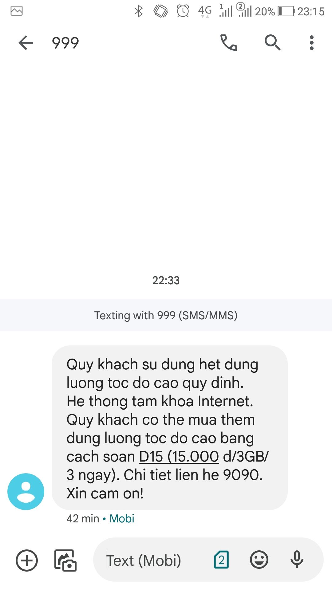 Tốc độ sau khi xài hết 5Gb/ngày rất ấn tượng, khoảng 3 Mbps, xem Youtube 720p ko giật. Tốc độ bình thường cũng ấn tượng, khoảng 15-50 Mbps. Khuyết điểm là ko ổng định, lúc nhanh lúc chậm. Nhưng nhìn chung là giá rẻ và đảm bảo online 24/24 mượt mà. Thế là đủ. Tốc độ sau khi xài hết 5Gb/ngày rất ấn tượng, khoảng 3 Mbps, xem Youtube 720p ko giật. Tốc độ bình thường cũng ấn tượng, khoảng 15-50 Mbps. Khuyết điểm là ko ổng định, lúc nhanh lúc chậm. Nhưng nhìn chung là giá rẻ và đảm bảo online 24/24 mượt mà. Thế là đủ.