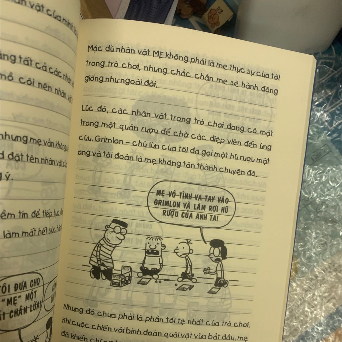 Giấy mỏng nhìn xuyên thấu mặt sau