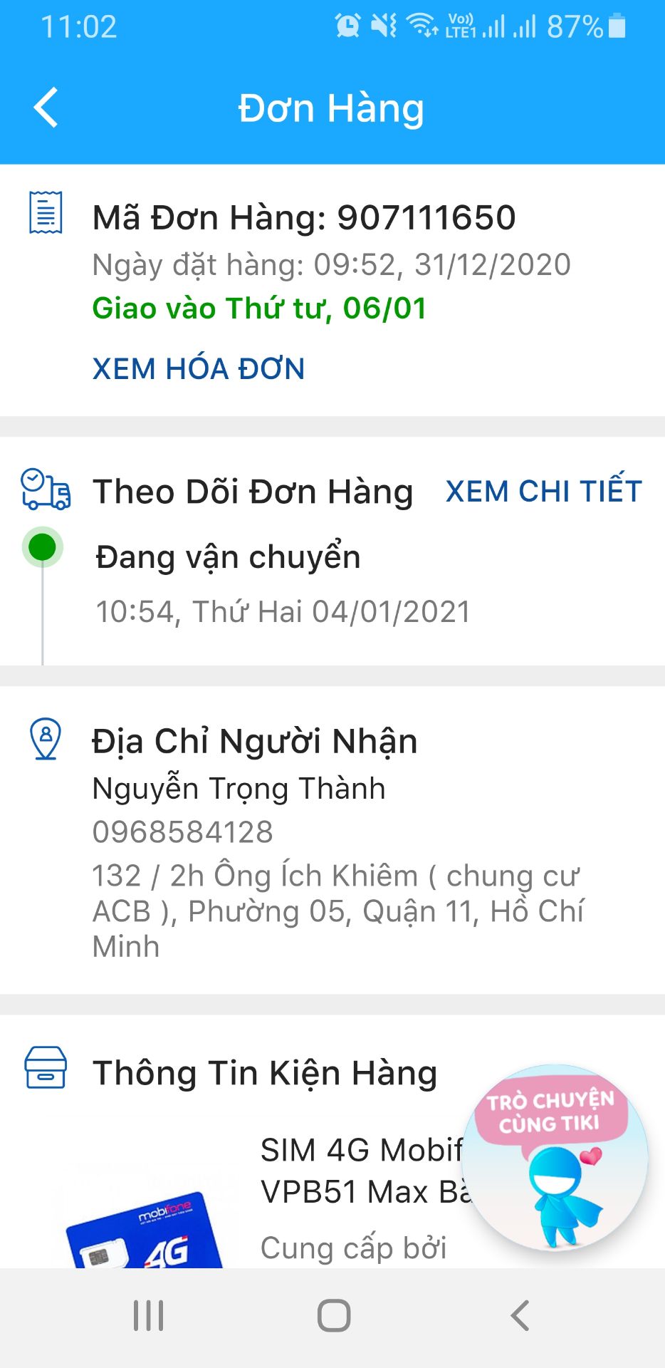 Đã nhận được Sim nhưng chưa sử dụng được ! 
Thấy mua ở Cellphones báo giá 1.4*** rẻ hơn mua trên này( trên này ghi giá 2.4*** trong khi thực tế 1.8***)
(Không biết sài đảm bảo không )