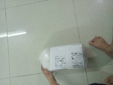 Tại sao tôi đặt bột rửa 2.5kg mà giao hộp 1kg