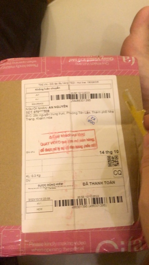 Đóng gói kỹ hài lòng còn sp thì dùng mới đnahs giá đc