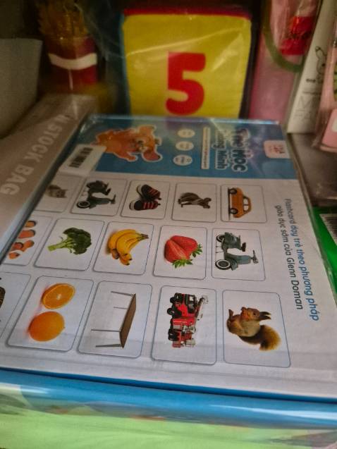 Bộ Flashcard của Glenn Doman rất xịn, bao bọc kĩ, mình tìm ở những shop khác ko có. Cám ơn Tiki đã giao đúng hàng.