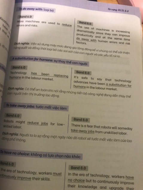 Sách rất hay, nhiều từ vựng đắt, giải thích rất dễ hiểu. Mình nghĩ những bạn nào yếu, đặc biệt là kĩ năng nói nên mua quyển này vì hỗ trợ rất nhiều cho việc học từ vựng. Tuy nhiên Tiki gói ẩu quá, phần cuối sách bị nhăn, may là không rách tí nào. 

Sách rất xứng đáng để mua nhé mọi người.