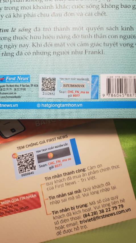 Sao mình truy xuất nguồn gốc lại báo sai mã nhỉ