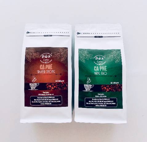 cà phê ngon, đóng gói cẩn thận, đẹp mắt.