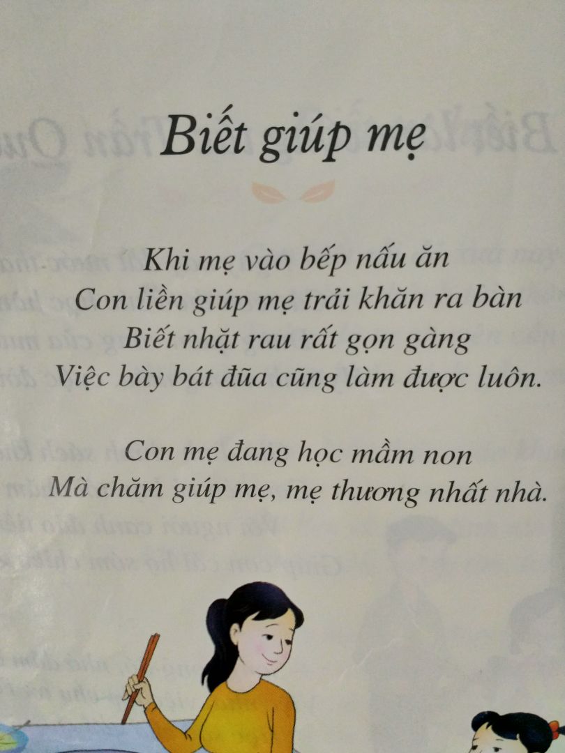 Những bài thơ dạy làm người không thể thiếu để giáo dục trẻ. Đây là quyển sách gối đầu giường của gia đình và nhất là bé.