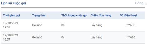 Không lẽ đánh giá 1 sao thì kỳ. Tôi nhận hàng vỏ phích bị móp bên ngoài, ruột phích vỡ vụn bên trong. Quá trình thu hồi cực kỳ rắc rối, khách hàng không thể chủ động biết được quá trình diễn ra thế nào. Gửi yêu cầu lần 1 chỉ nhận được xác nhận thu hồi kèm mã thu hồi. Phải gửi yêu cầu lần 2 mới biết được mã vận đơn thu hồi, lại gặp phải shipper "chơi" nhá máy buổi tối xong delay từ 19/10/2021 đến nay. Mệt mỏi...