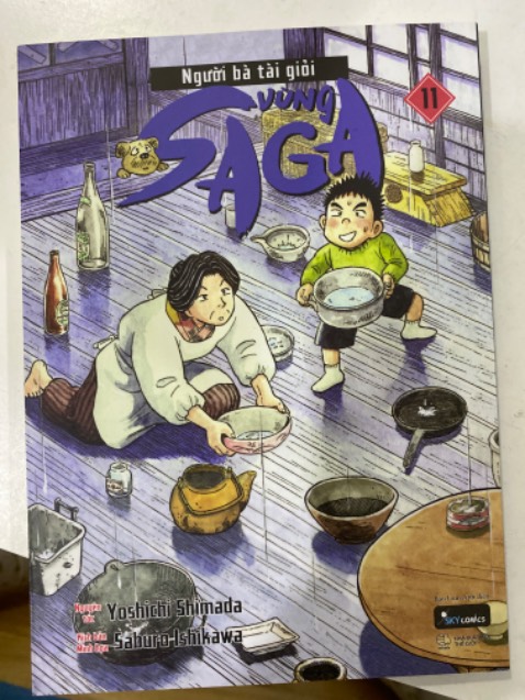 Cầm quyển truyện trên tay ưng ý ghê, bìa in sắc nét, giấy dày vừa phải, nội dung nhân văn và hài hước. Chờ mãi cũng đến ngày series Người bà đủ bộ.