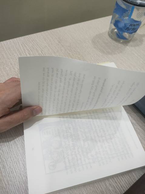 Sách bị in lỗi mất mấy trang bị trắng