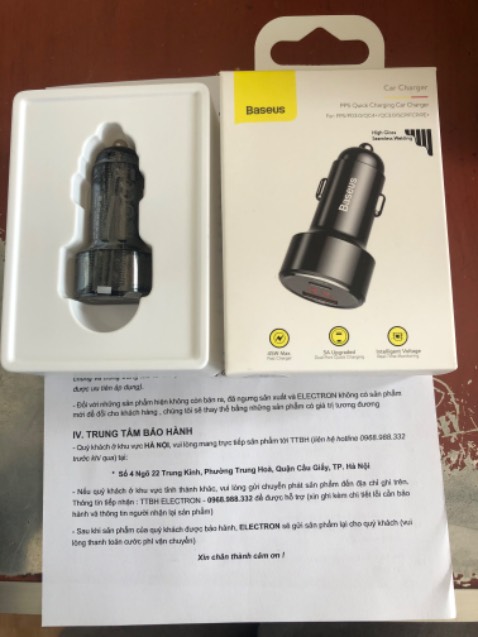 Mình rất tin dùng các sản phẩm của Baseus