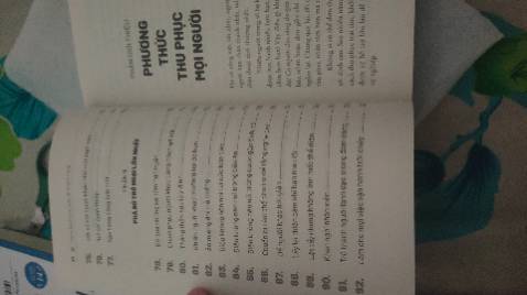 Sách rất rõ ràng và dễ hiểu nhưng có 2-3 phần không áp dụng được đời sống hằng ngày vì chỉ dùng trong bữa tiệc