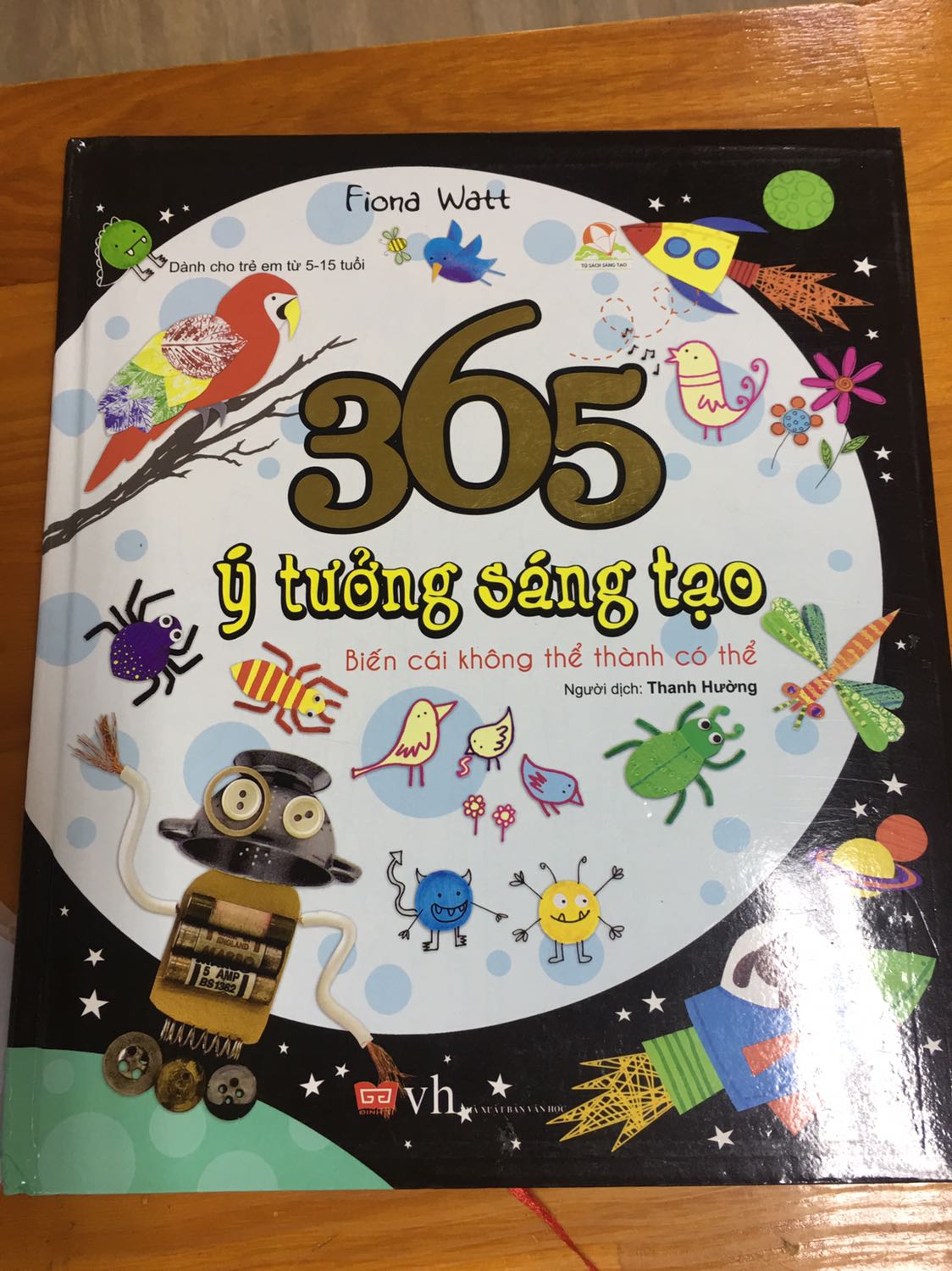 Mình đặt 365 thí nghiệm khoa học thì lại gửi 365 ý tưởng sáng tạo!