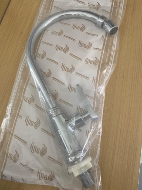 Hàng inox 304 xịn, nặng, chắn chắn. Đầu vòi xoay 360o. Rất hài lòng về SP này. 👍👍👍