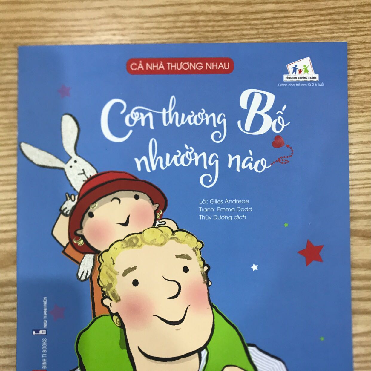 Sách hợp bạn 2-3 tuổi.