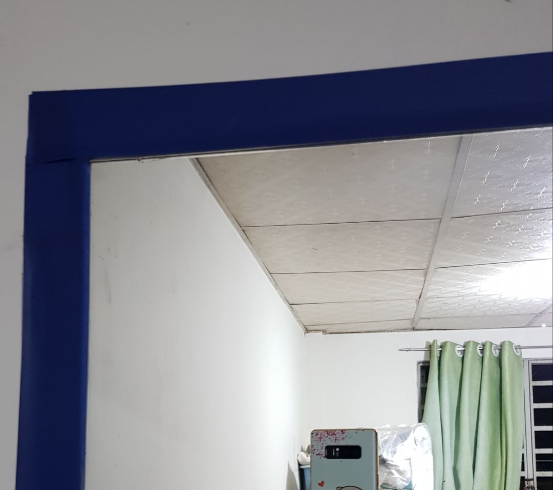 MÌNH MUA VỀ DÁN KHUNG GƯƠNG. NHÌN OK LẮM ẠH 🤗🤗🤗