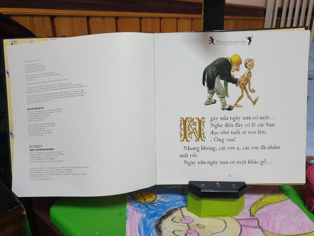 Sách khá đẹp, tuy nhiên giá cao so với nội dung, vì chỉ 1 truyện mỏng cho thiếu nhi.
Dịch vụ của Tiki vẫn ổn, ship nhanh, bọc cẩn thận!