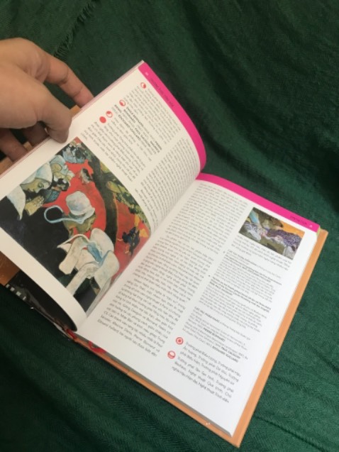 Sách đẹp, đóng gói cẩn thận. Nội dung khái quát. Mỗi trường phái chỉ nằm gọn trong 2 mặt giấy nên hình ảnh hơi bé và ít ( do mình thích ngắm nhiều tranh) chứ mọi thứ ổn hết. Thank shop