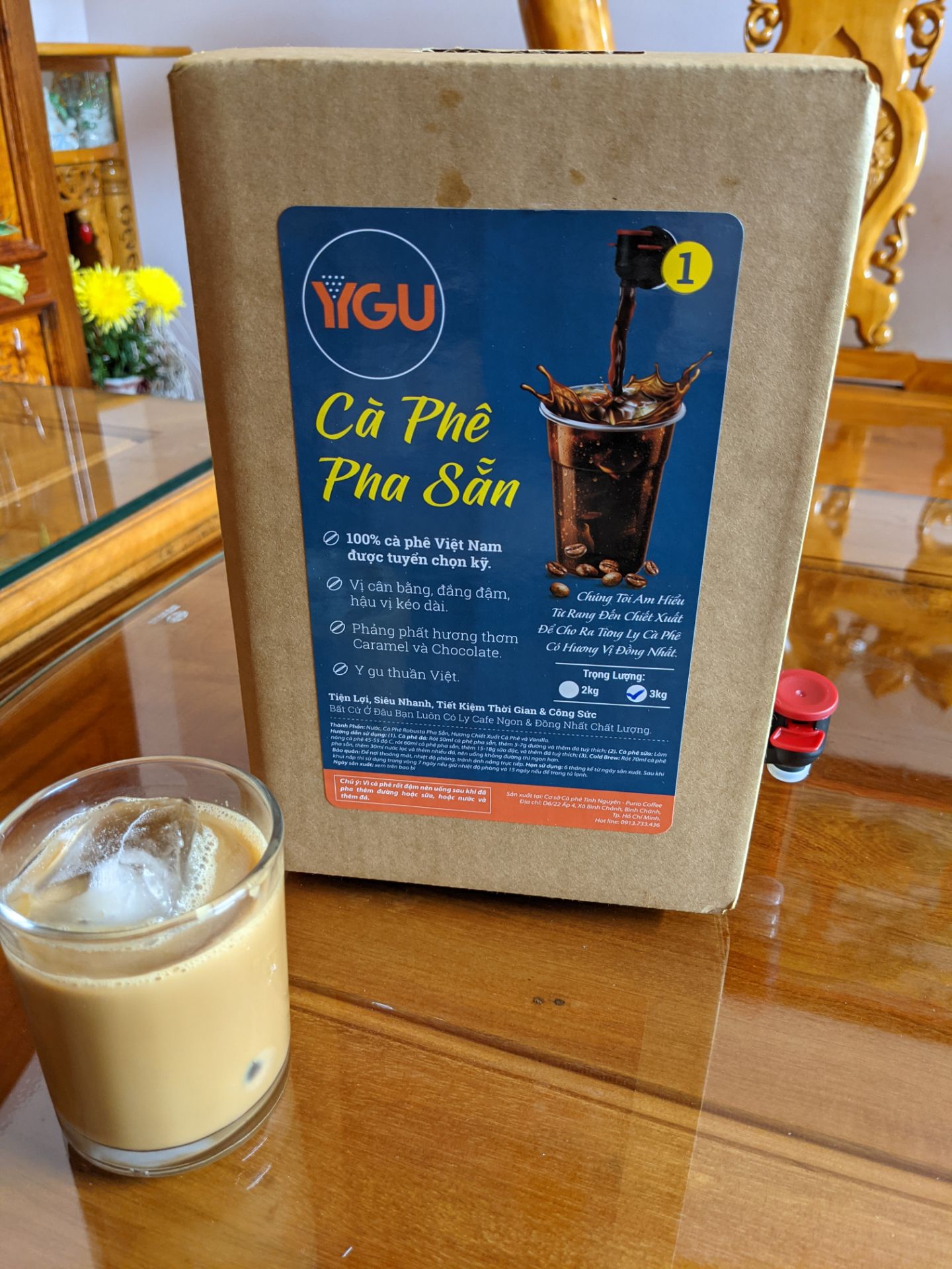 cà phê nhạt. không ngon. nếu mua uống thử cho biết thì được. còn nếu mua dùng thì ko ngon