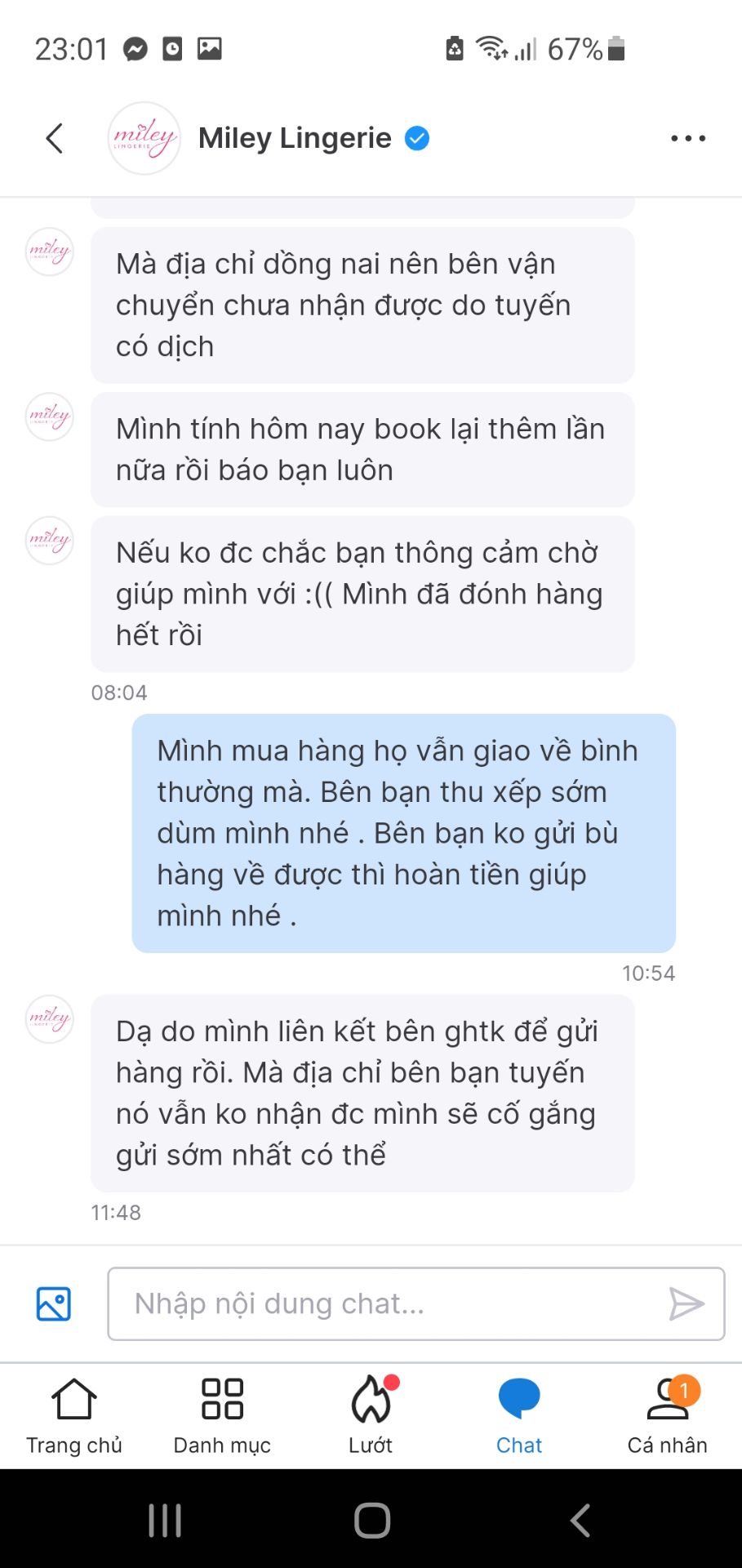Đơn 13sp đóng hàng thiếu 10sp . Báo từ ngày 15/10 đến 27/10 mới giải quyết xong cho khách . Nhận được tiền hoàn từ tiki mà chả thấy shop nt báo gì với khách . CÁCH SHOP CSKH QUÁ TỆ . Đã sai còn thụ động . Có giao hàng bù ko cũng ko báo rõ ràng chờ khách hỏi . Không giao hàng bù nữa hoàn tiền cũng chả thèm báo với khách . Đi mua hàng mà giống đi mua bực mình
