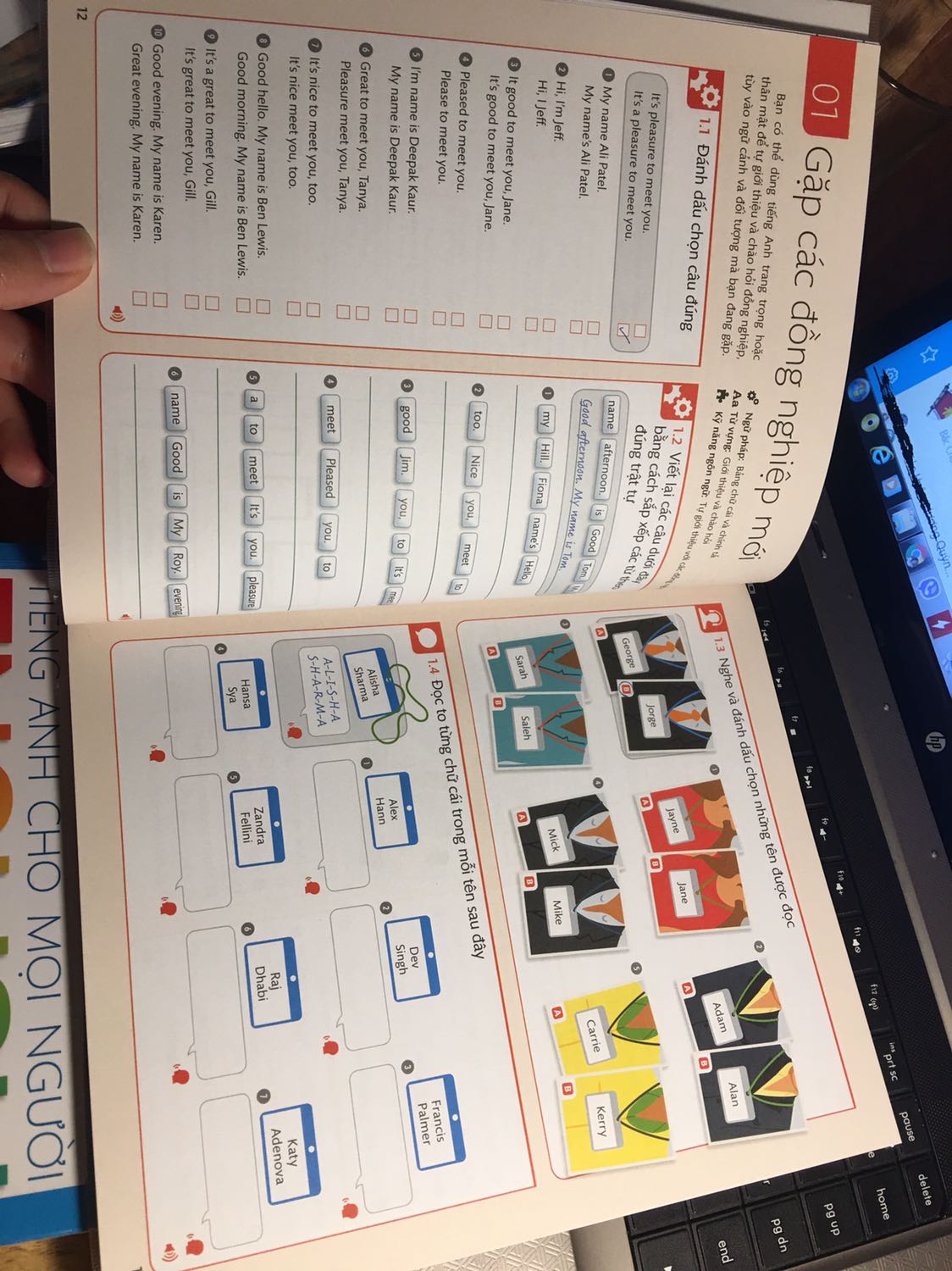 Sách nhận về không có gì để phàn nàn. Mới, bookcare cẩn thận, không trầy xước hay dính bẩn.
Bộ sách tiếng anh cho mọi ngừoi này thì không có gì phải phàn nàn. Mình rất thích.