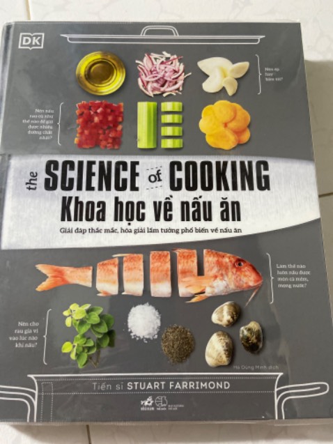 Cuốn sách rất đẹp, rất hữu ích cho các bạn mê nấu ăn hay các bạn thích đi chợ mua đồ ăn, nhiều mẹo mực xem nên mua thức ăn như thế nào cho tươi cho đúng, ngoài ra còn nhiều cái hay như làm bánh, làm chocolate…. Hình ảnh cực kì sinh động. Ngặt cái văn hoá phương tây nên đọc hơi khó vào. Cuốn sách rất đẹp, rất hữu ích cho các bạn mê nấu ăn hay các bạn thích đi chợ mua đồ ăn, nhiều mẹo mực xem nên mua thức ăn như thế nào cho tươi cho đúng, ngoài ra còn nhiều cái hay như làm bánh, làm chocolate…. Hình ảnh cực kì sinh động. Ngặt cái văn hoá phương tây nên đọc hơi khó vào.