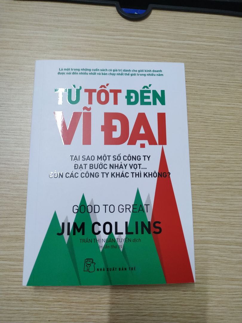 Siêu phẩm của siêu phẩm. Đúng như tin đồn cuốn sách ảnh hưởng nhất mọi thời đại. Rất phù hợp cho những ai đang muốn và đã làm chủ doanh nghiệp nhé. ( tìm hiểu nguyên tắc con nhím nhé!!!!). Dịch vụ tiki siêu xịn. Giao hàng kiểu gì mà tối hôm trước đặt, hôm sau chưa mở mắt anh ship đã hò reo rồi. hehe. Cảm ơn anh ship vui tính, cảm ơn tiki nhiều nhaa.