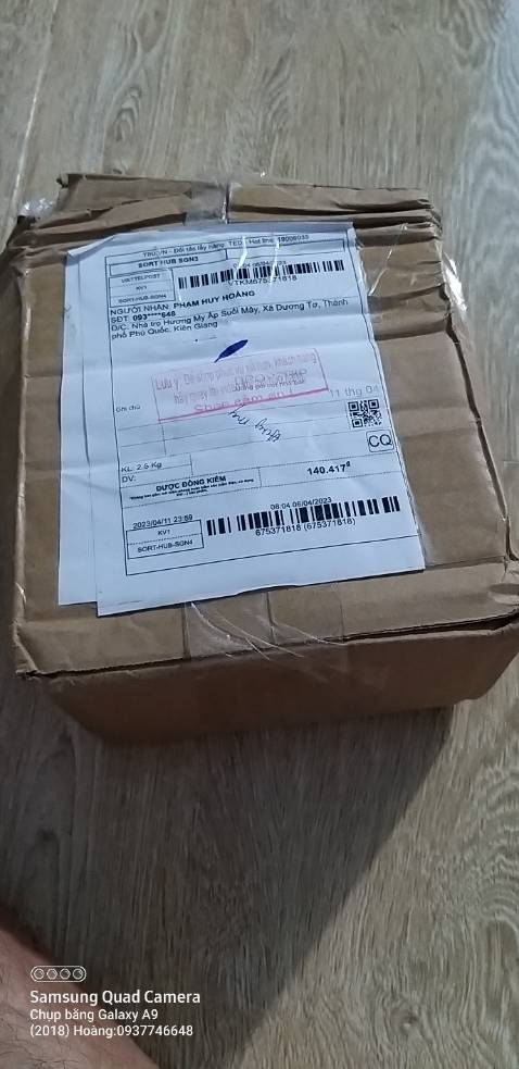 Giáo hàng đúng thời gian, chất lượng sản phẩm tạm ổn... nói chung là ok 👍