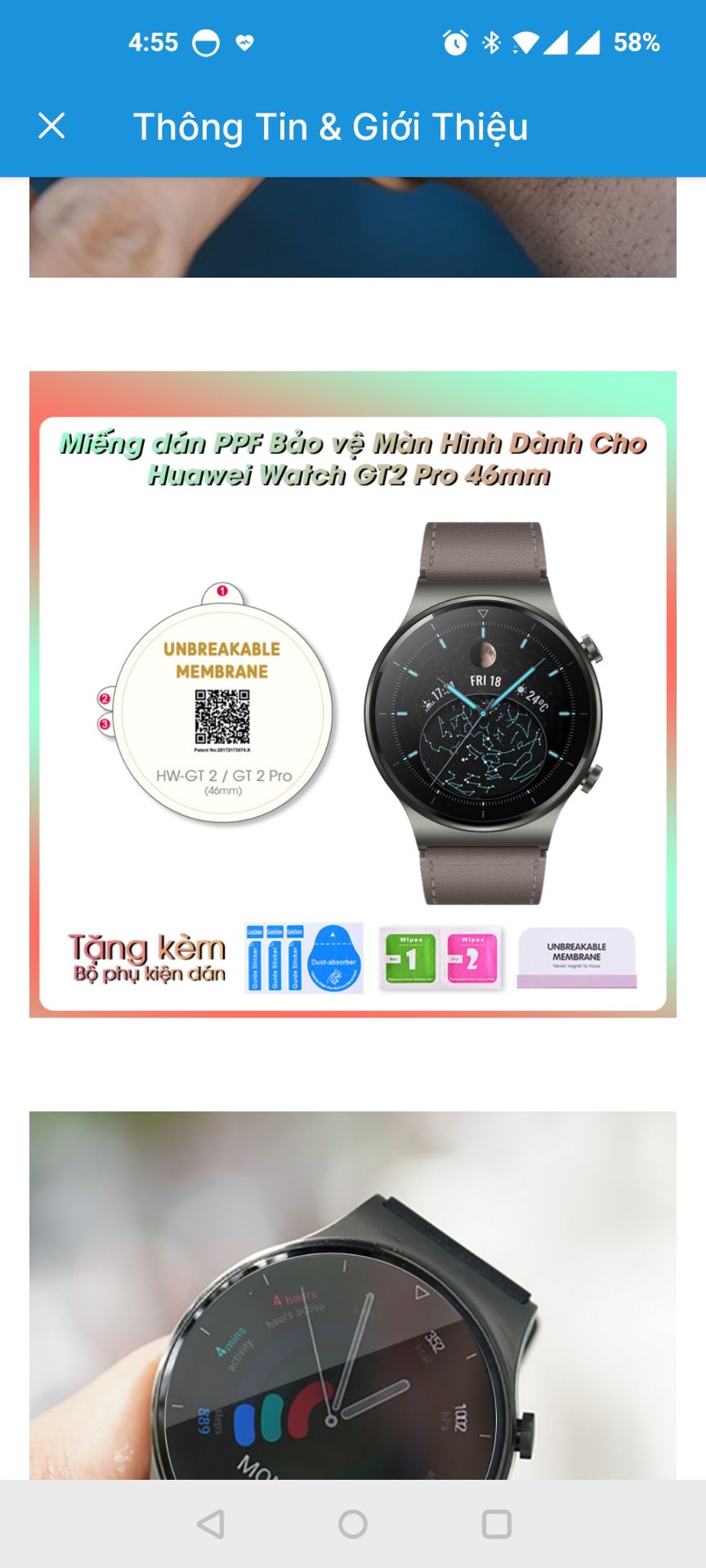 Không giống hình quảng cáo. quảng cáo là miếng dáng có 3 lớp có ghi chú 1-2-3 nhưng nhận về là 1 miếng dán bình thường không tràng viền. Giá mắc hơn những shop khác. shop khác Mỗi miếng như vầy chỉ 20k 3 miếng chỉ 50k. Nhưng do thấy quảng cáo cứ nghỉ tràng viền, có 3 lớp ghi chú rõ ràng dễ dán nên mua về với giá 59k chưa tính ship. shop cũng không có bất kỳ hướng dẫn nào cho người sử dụng. Giao dư 1 miếng còn ghi chú tặng thêm đề phòng hư (tính ra vẫn mắc so với giá trị sản phẩm nhận đc). mua mấy trăm đơn trên tiki lần đầu thấy khó chịu như vậy. Mong tiki duyệt sản phẩm rõ hơn đừng quảng cáo 1 đằng giao 1 nẽo.