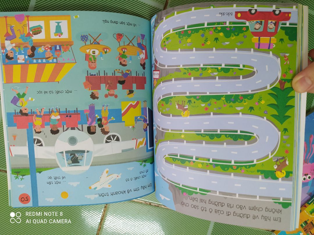 tuyệt vời! màu sắc và hình ảnh cực kỳ đẹp luôn. nội dung phong phú, hấp dẫn. hình ảnh đơn giản, dễ hiểu, phù hợp cho bé từ 3 tuổi