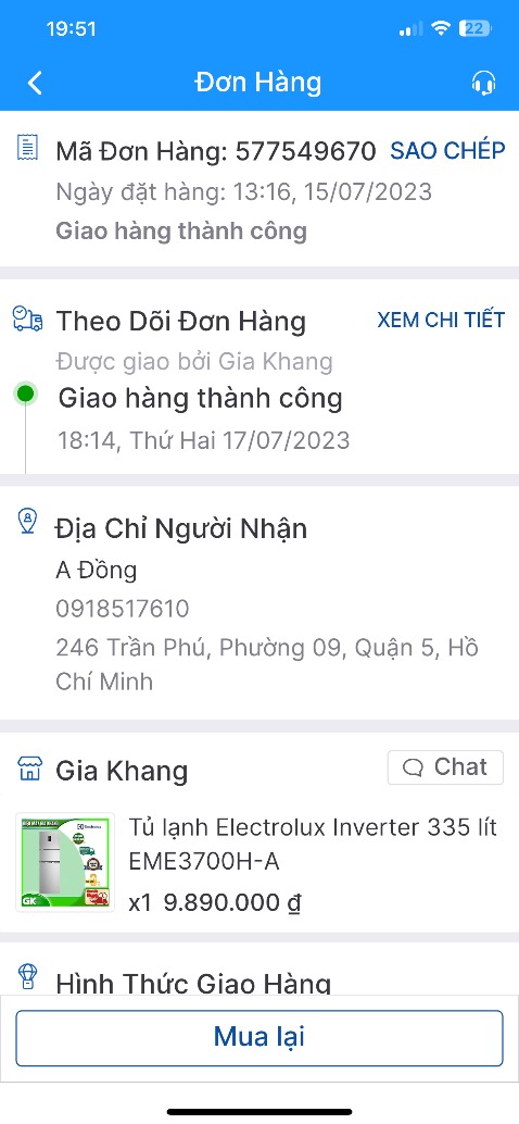 Shop Gia Khang rất tệ. Tôi đã mua nhiều món hàng của shop, cả trên *** và trên tiki. Mọi việc đều ổn cho đến khi tôi đặt mua máy nước nóng Panasonic, khi vừa khui hàng tôi phát hiện sản phẩm không đúng như ý tôi nên vội gói lại trả hàng cho shop theo điều khoản được trả hàng trong vòng 7 ngày. Mọi chuyện bắt đầu tệ đi khi tôi nhận được nhiều cuộc điện thoại từ shop Gia Khang vói ý là tôi không được trả hàng, do lỗi của tôi, do tại bị kia nọ bla bla bla...
Tôi vẫn giữ ý định trả hàng thì khi hàng về đến shop Gia Khang thì họ nói tôi đã sử dụng, máy bị trầy, khiếu nại với *** các kiểu.. với ý định là không nhận hàng hoàn trả.
Thật ra đối với tôi, số tiền 3tr7 cũng không là gì lớn, nhưng thứ nhất là tôi không mua được đúng món mình cần, thứ hai là thái độ của shop Gia Khang rất khó chịu, kiểu như lỡ mua rồi thì phải chịu, và ghét nhất là đổ thừa tôi đã sử dụng máy trong khi tôi thậm chí còn chưa mở nilong gói hàng ra.
Qua việc này, tôi muốn chia sẻ:
1/ Cân nhắc khi mua hàng tại shop Gia Khang. Khi có vấn đề phát sinh bạn sẽ không còn là khách hàng yêu quí đâu.
2/ Nếu có ý định mua hàng của shop Gia Khang thì nên tìm shop khác.
Giờ là thời thương mại điện tử, nơi khách hàng được chọn lựa và được quyền TRẢ HÀNG LẠI KHI MÓN HÀNG ĐÃ MUA KHÔNG ĐÚNG Ý.
Cảm ơn các bạn đã đọc và mình sẽ không bao giờ mua hàng của Gia Khang nữa.