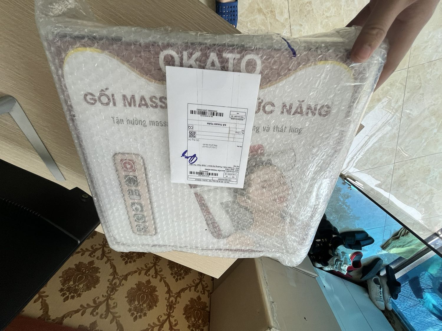 Mua hộ lên chỉ mở ra xem. Trông khá hay. Hi vọng bền