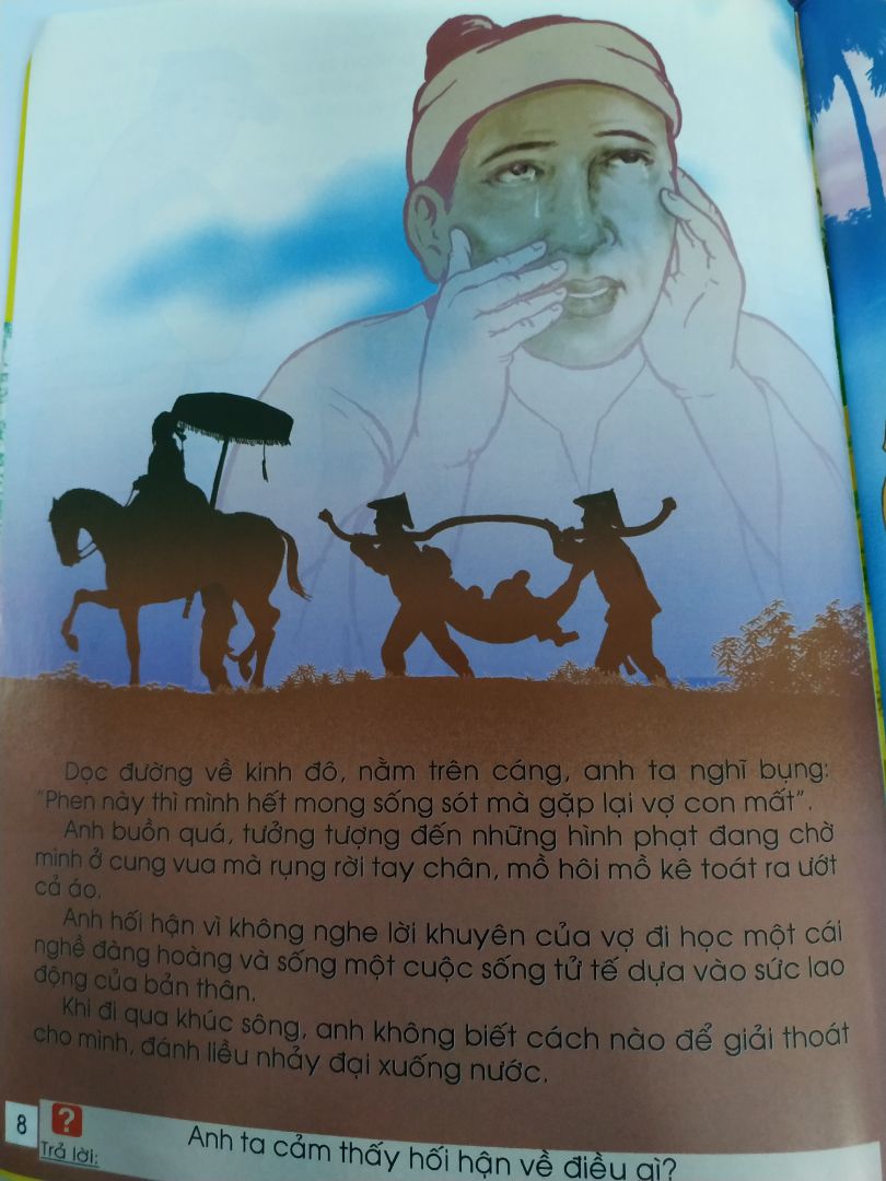 sách rẻ, tranh đẹp, hơi nhiều chữ, có 1 vài trang hơi tối màu, con nít đọc hư hết mắt