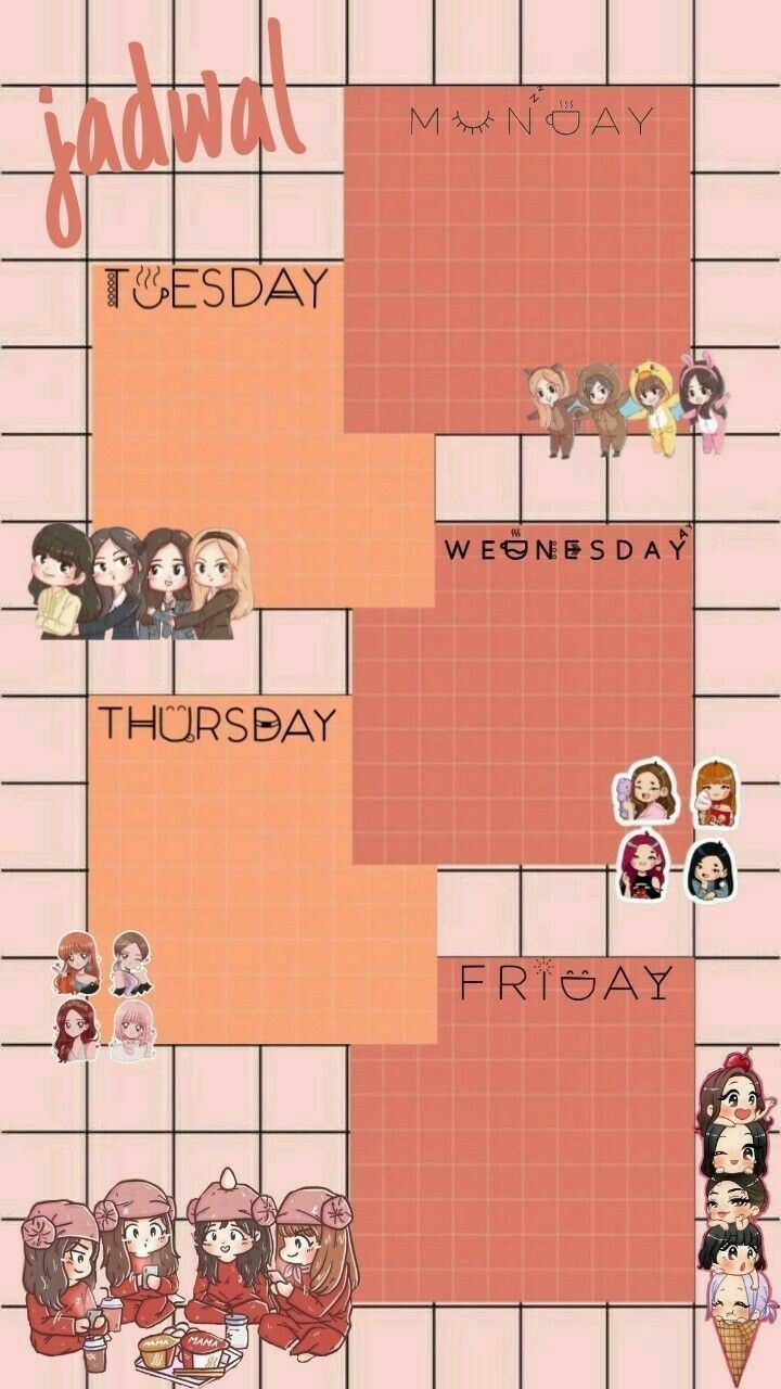 Schedule templates anime by;laa Aoba Johsai | Contoh kartu nama, Belajar,  Buku