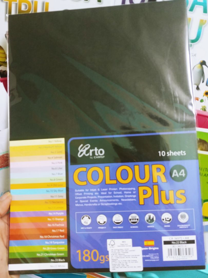 Giấy đẹp, bao bì nguyên vẹn, gói hàng chắc chắn thích hợp cho bé vẽ tranh